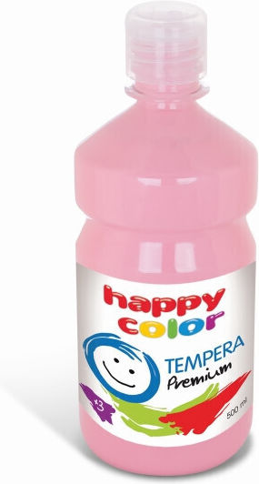 Happy Color Τέμπερα Ζωγραφικής Ροζ 500ml