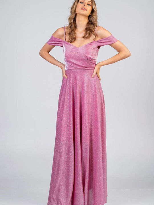 Bellino Maxi Abendkleid Rosa