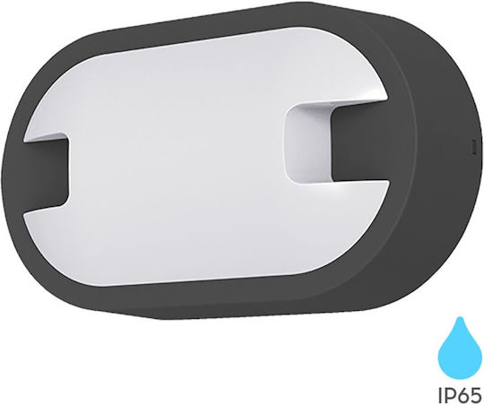 Braytron Стенни Костенурка Външни LED IP65 15W 21.5x12.5x5.9см