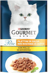 Purina Gourmet Perle Φιλετάκια Σε Σάλτσα Με Κοτόπουλο 85gr