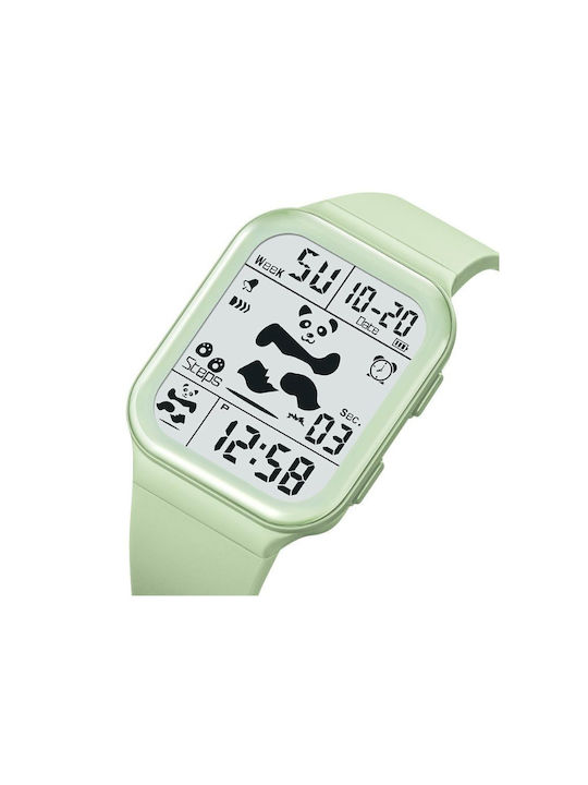 Skmei Digital Watch Chronograph Battery in Green Color