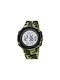 Skmei Army Digital Uhr Chronograph Batterie mit Kautschukarmband Army Green