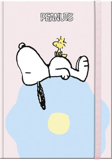 Premium Paper Notebook Snoopy Pastel