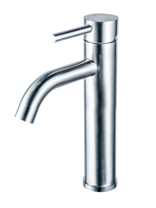 Karag Artemis Mixing Sink Faucet Silver