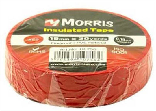 Morris Insulation Tape S13756 Red