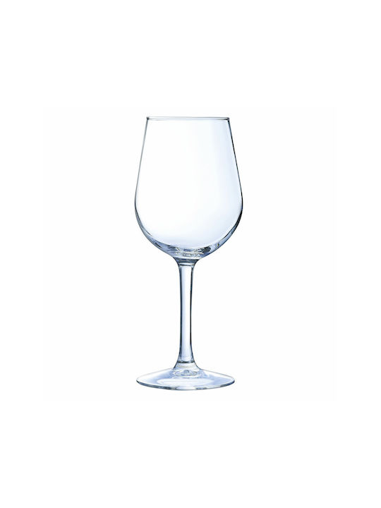 Arcoroc Domaine Σετ Ποτήρια για Λευκό Κρασί από Γυαλί 370ml 6τμχ