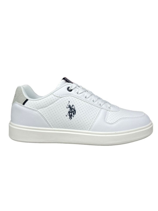 U.S. Polo Assn. Bărbați Sneakers Albe