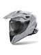 Airoh Commander 2 On-Off Helmet with Pinlock and Sun Visor ECE 22.06 Cement grey gloss