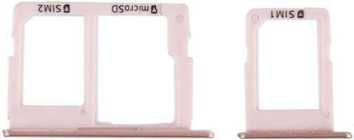 Υποδοχή Κάρτας Sim Ροζ για Samsung Galaxy J5 Prime G570F, J7 prime G610f