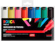 Posca Markers Colorful 8pcs