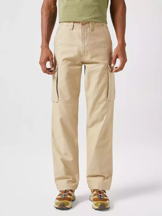 Wrangler Casey Παντελόνι Cargo Μπεζ