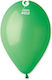 Set of 100 Balloons Green 26cm