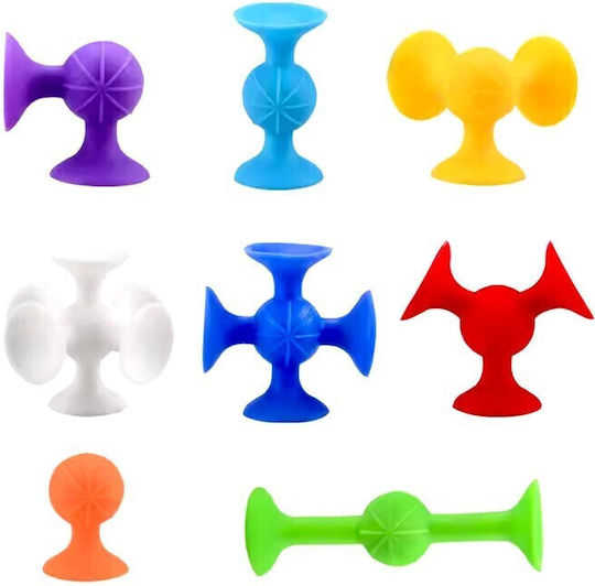 Construction Toy Duzz Silicone Balls with Suction Cups Set for Children 3+ years+ Years