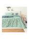 Palamaiki Fashion Life Fl6232 Σετ Σεντόνια Μονά με Λάστιχο 110x200+30εκ. Πράσινο (3τμχ)