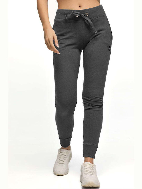 Bodymove #1019 Damen-Sweatpants Gray