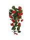 Evergreens Hanging Artificial Plant Red 62cm 1pcs