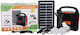 Sistem De Iluminat Solar EP-396 Cu 3 Becuri