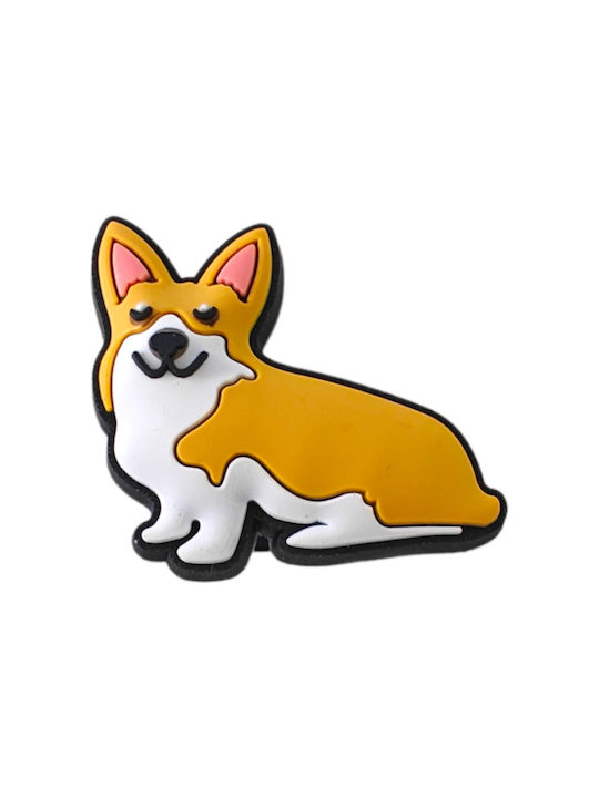 Crocs Shoe Decoration Accessory Dog Corgi Design