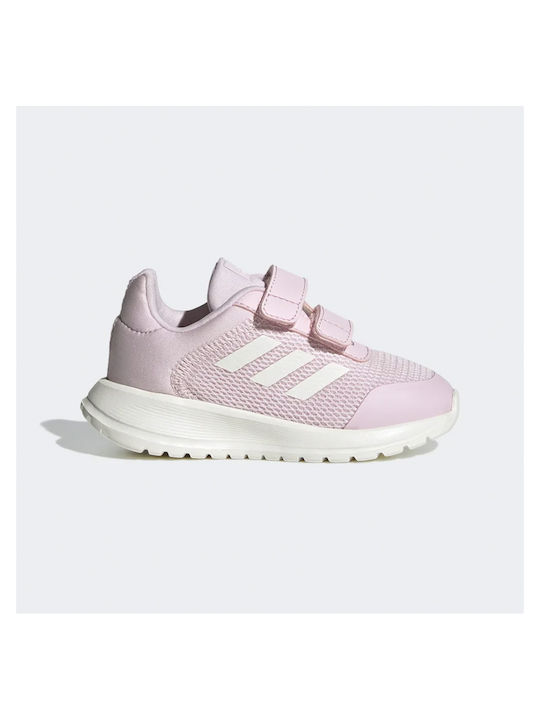 Adidas Αθλητικά Παιδικά Παπούτσια Running Tensaur Run 2.0 CF I με Σκρατς Ροζ