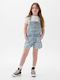 GAP Παιδική Τζιν Σαλοπέτα medium wash