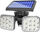 Solar Street Light Cold White 6000K with Motion Sensor and Photocell IP65