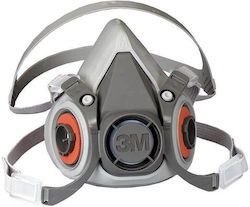 3M Mask Half Face Gray