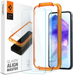 Spigen Alm Glas.tr 2-pack 0.3mm Sticlă călită pe toată fața 1buc (Galaxy A55)