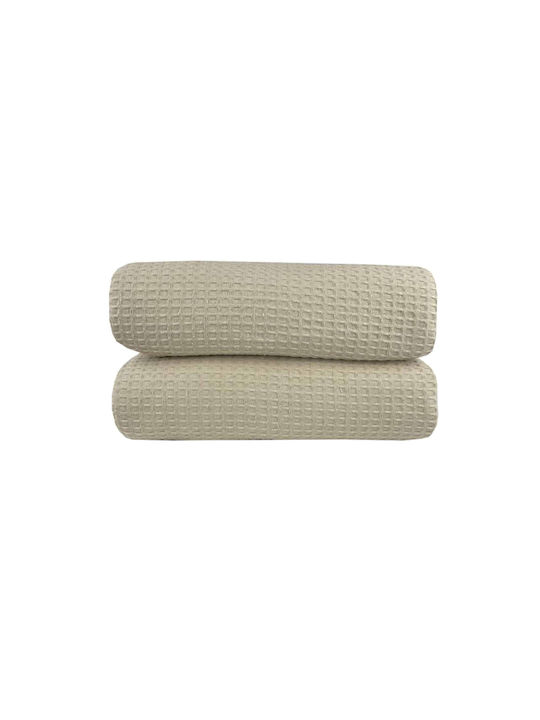 Sidirela Pique Blanket Double 230x245cm Beige