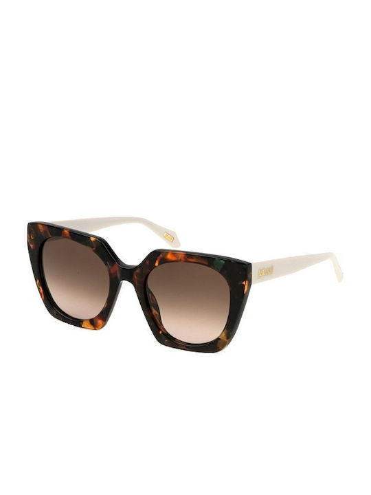 Just Cavalli Women's Sunglasses with Brown Tartaruga Plastic Frame and Brown Gradient Lens SJC088V 0V34