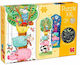 Kids Puzzle XXL BlackLight Farm Reversible for 3+ years+ Years 27pcs Goula