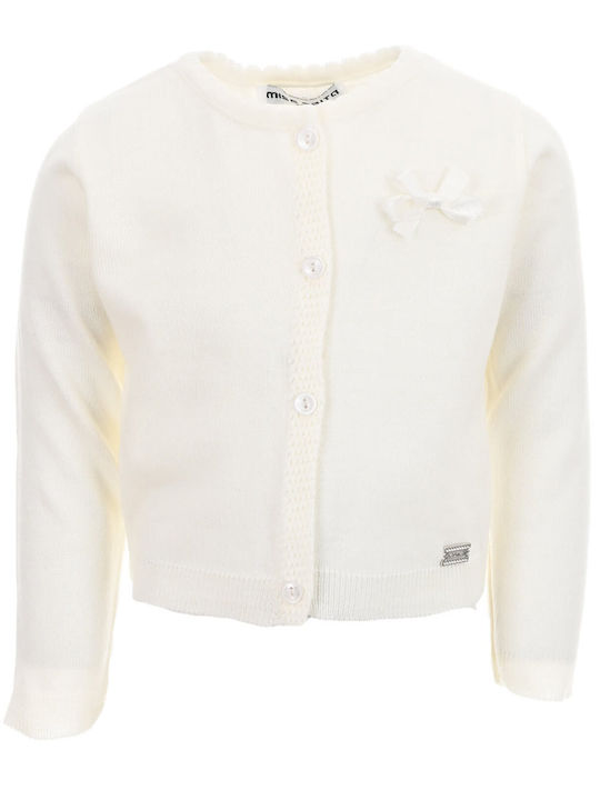 Evita Kids Cardigan Ecru