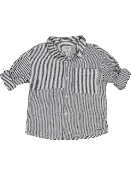 Birba Trybeyond Kids Linen Shirt Blue