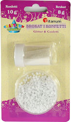 Titanum White Glitter 18gr