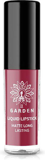 Garden Lang anhaltend Flüssig Lippenstift Matt Dark Cherry 06 2ml