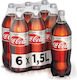 Coca-Cola Cola Cu Carbonatare În Sticlă 01-01-042 6x1500ml