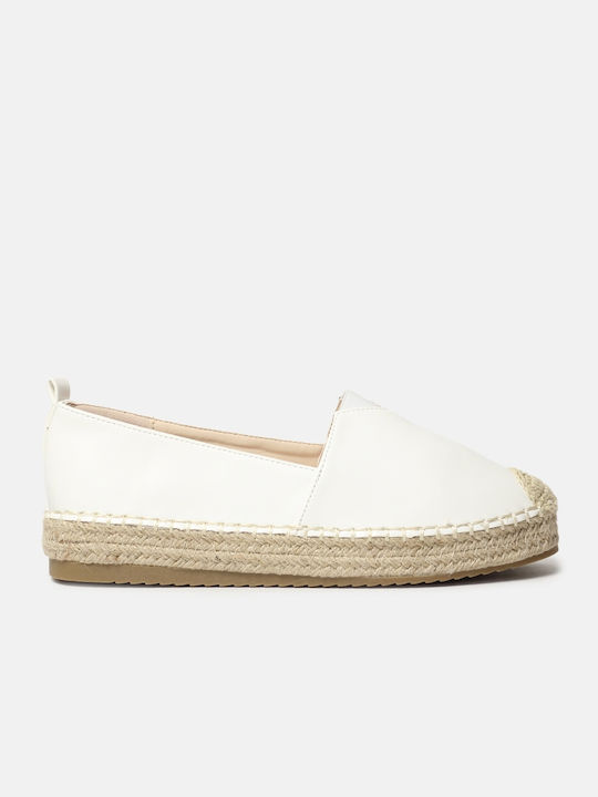 InShoes Espadrile dama în culoarea Alb