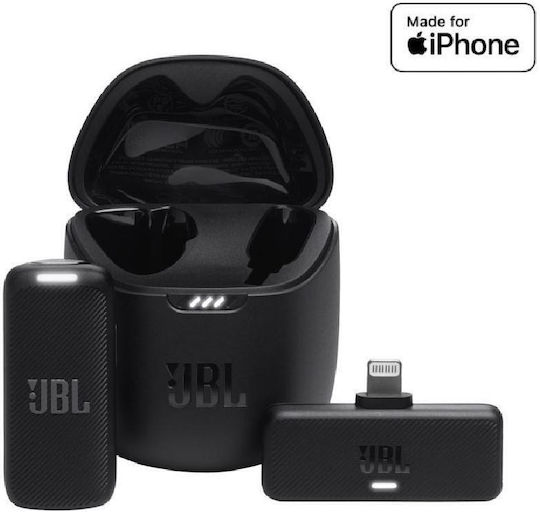 JBL Quantum Stream Set Wireless Microphone Clip On Journalistic