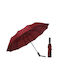 Tradesor Regenschirm Kompakt Rot