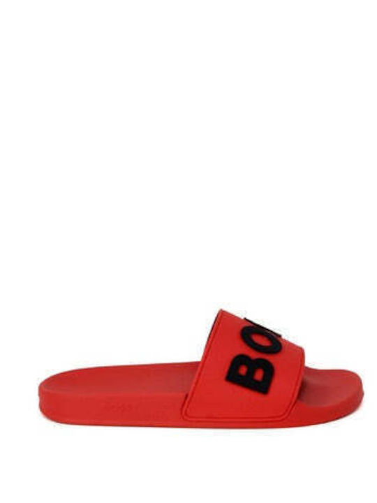 Boss Shoes Herren-Sandalen Rot