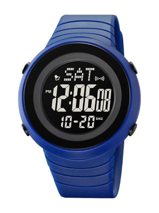 Skmei Ψηφιακό Ανδρικό Ρολόι 48mm Χρονογράφος Μπ...