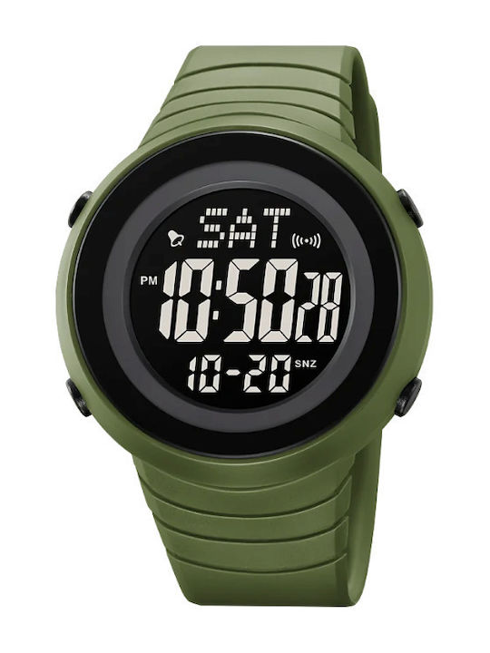 Skmei Ψηφιακό Ανδρικό Ρολόι 48mm Χρονογράφος Μπ...