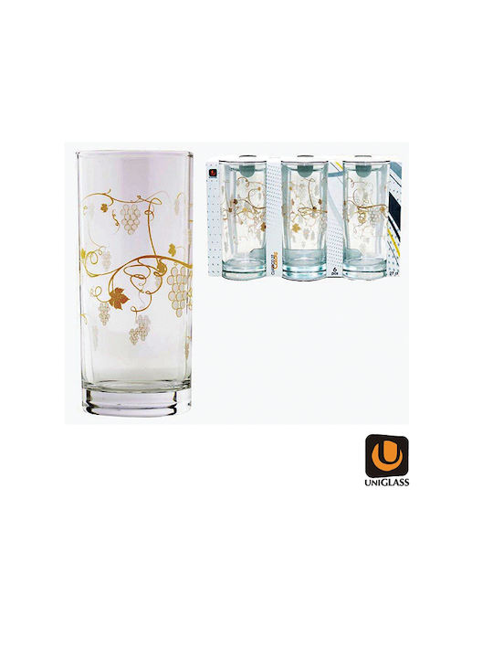 Uniglass Glas Wasser aus Glas 270ml