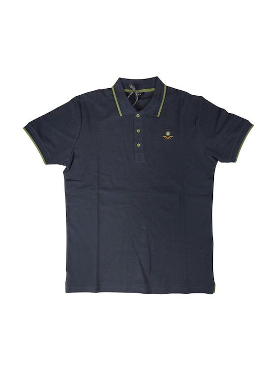 Armata Di Mare Herren Kurzarmshirt Polo BLUE