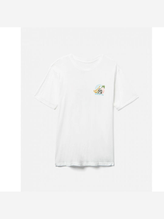 Hurley Evd Wash Still Ανδρικό T-shirt Κοντομάνικο Λευκό