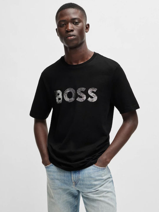 Hugo Boss Jersey Herren Shirt BLACK