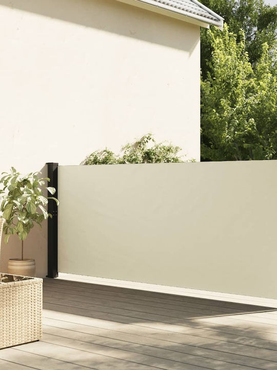 vidaXL Terrace Sideway Beige 1.2x6cm