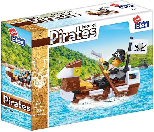 Alleblox Τουβλάκια Pirates για 6+ Ετών 103τμχ