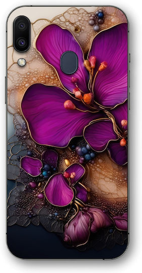 Floral Abstract Θήκη Κινητού 9603 Σχέδιο Πολύχρωμη Samsung Galaxy M20