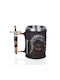 Steel Resin Mug Metallic Multicolored 500ml