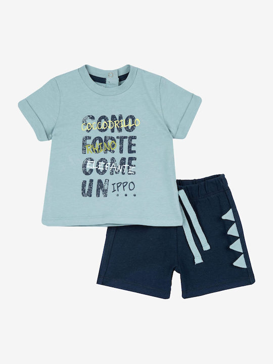 Kids' Set with Shorts Summer 2pcs Mint